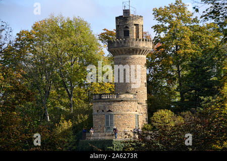 Burg im blühenden Barock in Ludwigsburg Foto Stock