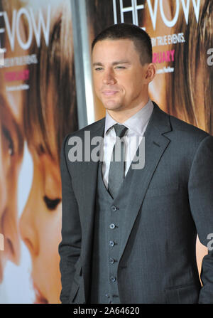 LOS ANGELES, CA. 06 febbraio 2012: Channing Tatum a premiere mondiale del suo nuovo film " Il voto' a Grauman's Chinese Theater di Hollywood. © 2012 Paul Smith / Featureflash Foto Stock