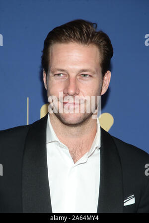 Los Angeles, Ca. 23 Ott, 2019. Luke Bracey, a 2019 Australiani In Film Awards a hotel InterContinental Los Angeles Century City a Los Angeles, la California il 23 ottobre 2019. Credito: Faye Sadou/media/punzone Alamy Live News Foto Stock