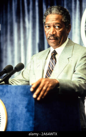 Morgan Freeman, deep impact, 1998 Foto Stock