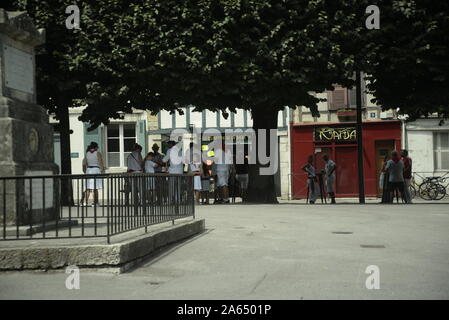 Festeggiamenti nel sud-ovest della Francia, pasakdek Foto Stock