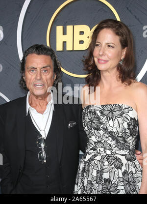 HBO ufficiale 2019 Emmy dopo essere partito con: Ian McShane, Robin Weigert dove: Los Angeles, California, Stati Uniti quando: 22 set 2019 Credit: FayesVision/WENN.com Foto Stock