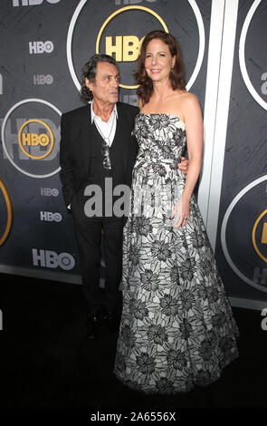 HBO ufficiale 2019 Emmy dopo essere partito con: Ian McShane, Robin Weigert dove: Los Angeles, California, Stati Uniti quando: 22 set 2019 Credit: FayesVision/WENN.com Foto Stock