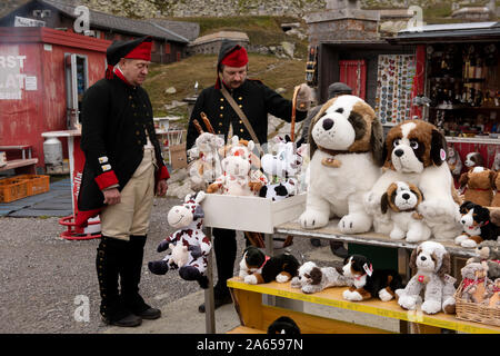 San Gottardo Ticino Svizzera Sett 2019 il Passo del San Gottardo o San Gottardo (Italiano: Passo del San Gottardo, Tedesco: Gotthardpass) a 2,106 Foto Stock