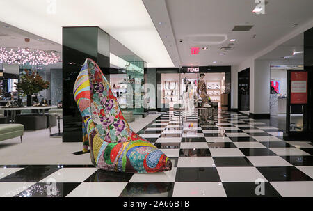 Il nuovo pianale cassone a Bloomingdale's a New York Foto Stock