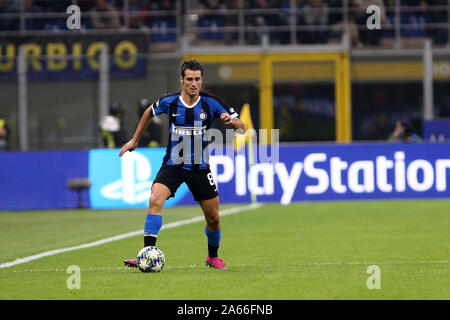 Millano, Italia. 23 ottobre 2019 . Uefa Champions League Gruppo F . FC Internazionale vs Borussia Dortmund. Antonio Candreva di FC Internazionale. Foto Stock