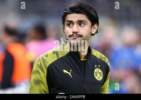 Millano, Italia. 23 ottobre 2019 . Uefa Champions League Gruppo F . FC Internazionale vs Borussia Dortmund. Mahmoud Dahoud del Borussia Dortmund. Foto Stock