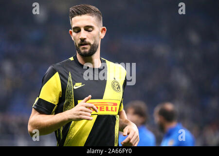 Millano, Italia. 23 ottobre 2019 . Uefa Champions League Gruppo F . FC Internazionale vs Borussia Dortmund. Roberto Gagliardini di FC Internazionale. Foto Stock
