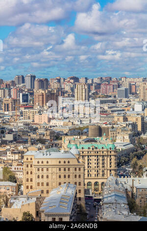 Cityscape, Baku, Azerbaijan Foto Stock