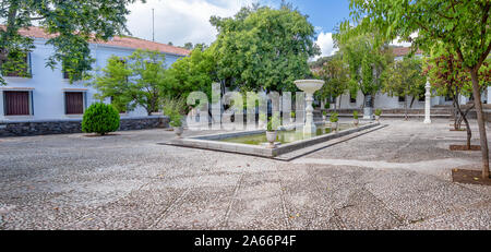 Doña Elvira square a Aracena, Huelva Foto Stock