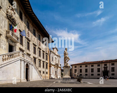 Palazzo della Carovana, Piazza dei Cavalieri, Cavalieri' Square, Pisa, Toscana, Italia Foto Stock