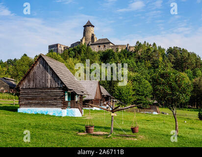 Open Air Museum a Stara Lubovna, Regione di Presov, Slovacchia Foto Stock