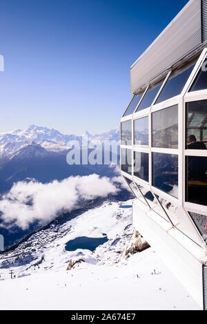 Aletscharena in den Berner Alpen, Vallese, Svizzera, Europa Foto Stock