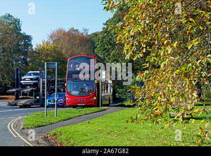 Il villaggio di vescovo Burton, East Yorkshire, Inghilterra, Regno Unito Foto Stock