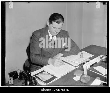 William A. Calvin, Sez. Il Tesoriere, commercio di metallo Dept. Foto Stock