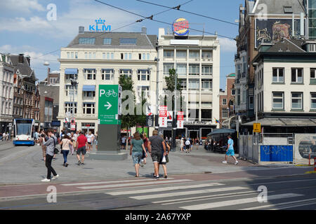 Leidesplein, Amsterdam, Paesi Bassi. Foto Stock