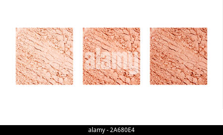 Buon Natale e felice anno nuovo background. Banner con molte scatole regalo nastri legati su sfondo blu. Foto Stock