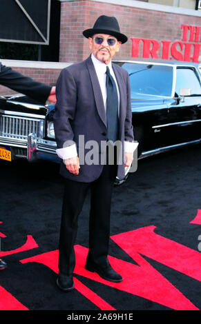 Hollywood, California, Stati Uniti d'America 24 ottobre 2019 attore Joe Pesci assiste il Los Angeles Premiere "l' irlandese il 24 ottobre 2019 a TCL Teatro Cinese a Hollywood, California, Stati Uniti d'America. Foto di Barry re/Alamy Live News Foto Stock