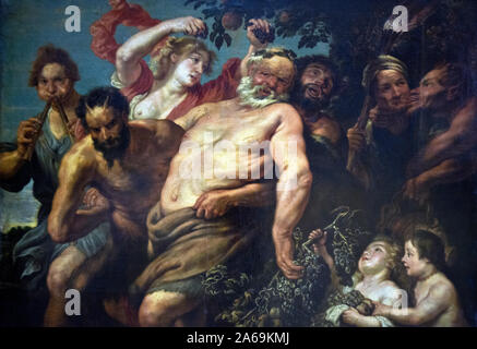 Peter Paul Rubens - Processione di Silenus Foto Stock