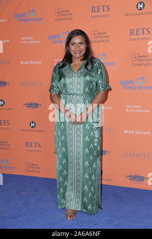 Ottobre 19, 2019, Los Angeles, CA, Stati Uniti d'America: LOS ANGELES - Ott 19: Mindy Kaling a norma Jean beneficio Gala presso il Campus Hollygrove su ottobre 19, 2019 a Los Angeles, CA (credito Immagine: © Kay Blake/ZUMA filo) Foto Stock