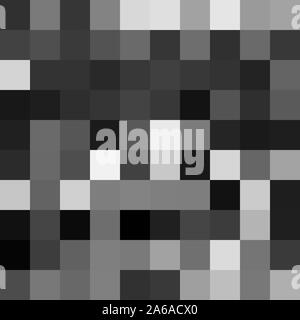 Pixel icona censurata. La censura bar segno del vettore. Illustrazione Vettoriale