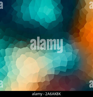 Abstract di piastrelle a mosaico texture . Colorate poligono geometrico cellule . Modello a griglia . Forme geometriche dello sfondo. Foto Stock