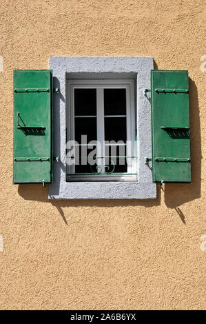 In tutta la Svizzera - Finestra chiuse Foto Stock