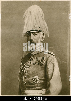 Generale Ludwig Felix Graf von Bothmer dell'esercito tedesco che ha comandato sul fronte orientale con la Russia. Da Le Miroir articolo di giornale datato 25 giugno 1916 Foto Stock