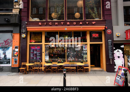 NIght & Day Cafe. 26 Oldham St, Manchester. Foto Stock