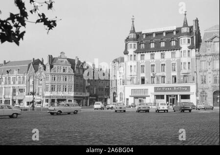 Il luogo di mercato Bethune, Francia Foto Stock