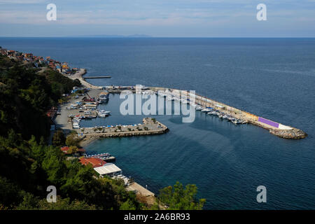 Situato all'interno della provincia di Bursa, Trilye è ancora abbastanza la destinazione nascosto per molti visitatori stranieri. Foto Stock