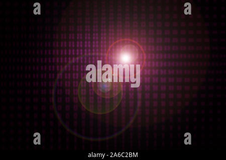 Un abstract lens flare immagine di sfondo. Foto Stock