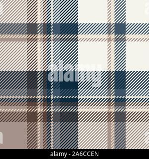 La Scozia in tartan scozzese seamless pattern vettore. Retrò tessuto di sfondo. Controllare Vintage quadrato di colore texture geometriche per la stampa tessile, la carta di avvolgimento Illustrazione Vettoriale