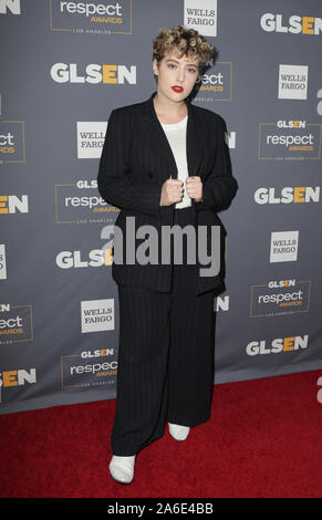 25 ottobre 2019, USA: 25 ottobre 2019 - Beverly Hills, California - Grayson. 2019 GLSEN Respect Awards presso il Beverly Wilshire Four Seasons Hotel. Credito fotografico: PMA/AdMedia Foto Stock