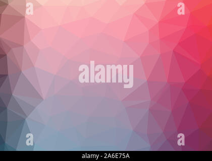 Tema sfondo astratto di triangoli colorati trianglify bellissimo modello semplice design illustrazione sfondo poligono di texture a bassa poli i bordi della grafica Foto Stock