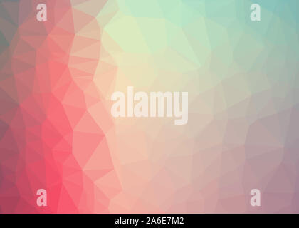 Tema sfondo astratto di triangoli colorati trianglify bellissimo modello semplice design illustrazione sfondo poligono di texture a bassa poli i bordi della grafica Foto Stock