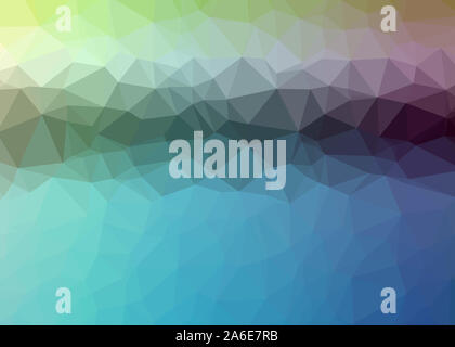 Tema sfondo astratto di triangoli colorati trianglify bellissimo modello semplice design illustrazione sfondo poligono di texture a bassa poli i bordi della grafica Foto Stock