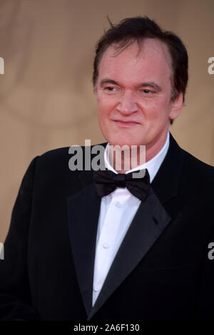 HOLLYWOOD, CALIFORNIA - 22 Luglio: Quentin Tarantino assiste la Sony Pictures' 'Una volta...nell' Hollywood Los Angeles Premiere sulla luglio 22, 2019 Foto Stock