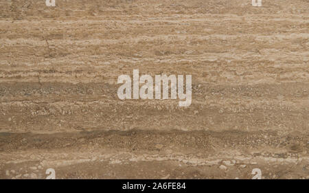 Texture di marrone pietra ardesia con linee orizzontali Foto Stock