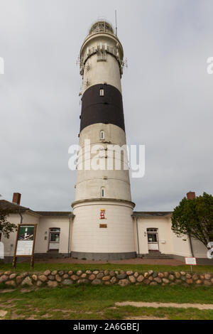 Faro Kampen a Isola di Sylt in Germania Foto Stock