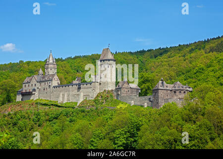 Altena Castello, Sauerland, Renania Settentrionale - Westfalia, Germania. Foto Stock