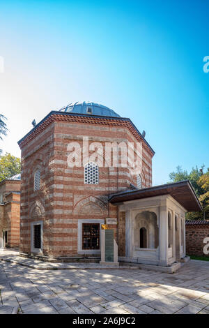 Tomba di Shehzade Mahmud figlio di Bayezid II, Complesso Muradiye di Bursa, Turchia Foto Stock