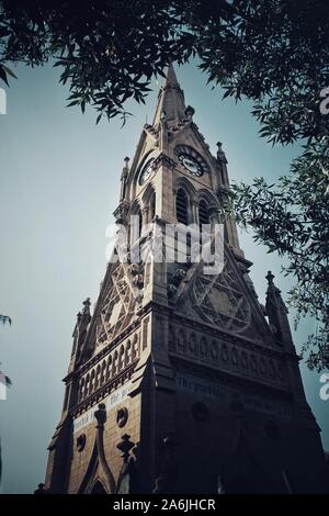 La torre molto storica a Karachi Pakistan Foto Stock