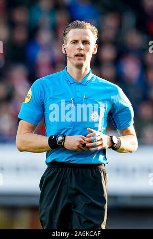 ROTTERDAM - Sparta - Utrecht , Calcetto , Eredivisie , Sparta stadium het kasteel , 27-10-2019 , stagione 2019/2020 , arbitro Sander van der Eijk Foto Stock