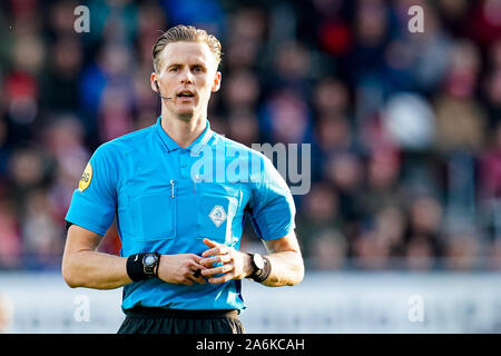 ROTTERDAM - Sparta - Utrecht , Calcetto , Eredivisie , Sparta stadium het kasteel , 27-10-2019 , stagione 2019/2020 , arbitro Sander van der Eijk Foto Stock