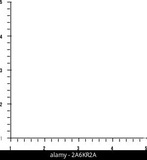 Illustrazione Vettoriale di matematica sistema di coordinare Illustrazione Vettoriale
