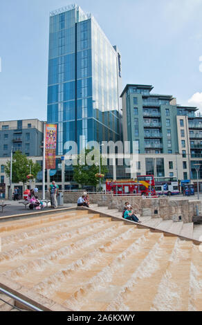 Fasi di cascata. Bristol, Inghilterra Foto Stock