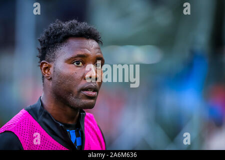 Milano, Italia. 26 ott 2019. kwadwo asamoah (fc internazionale)durante Inter vs Parma, italiano di calcio di Serie A del campionato Gli uomini in Italia, a Milano, 26 Ottobre 2019 - LPS/Fabrizio Carabelli Credito: Fabrizio Carabelli/LP/ZUMA filo/Alamy Live News Foto Stock