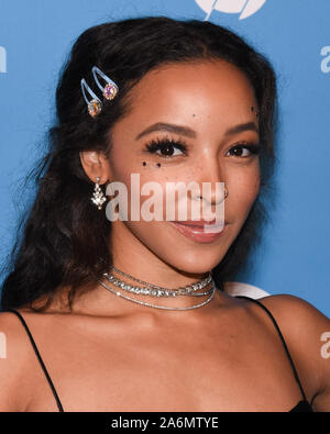 Ottobre 26, 2019, West Hollywood, California, Stati Uniti d'America: Tinashe assiste il 2019 UNICEF Masquerade Ball. (Credito Immagine: © Billy Bennight/ZUMA filo) Foto Stock