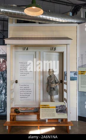 California, Richmond, Rosie la rivettatrice / II Guerra Mondiale Home Front National Historical Park Foto Stock